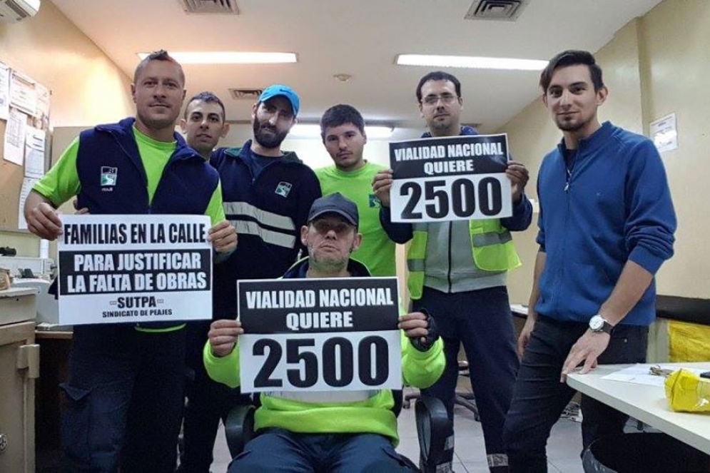 Unos 150 trabajadores de los peajes de Cañuelas temen por su fuente de trabajo