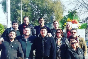 Bautista Juárez (el primero de arriba a la izquierda) militante PRO,es el nuevo secretario de bloque. 