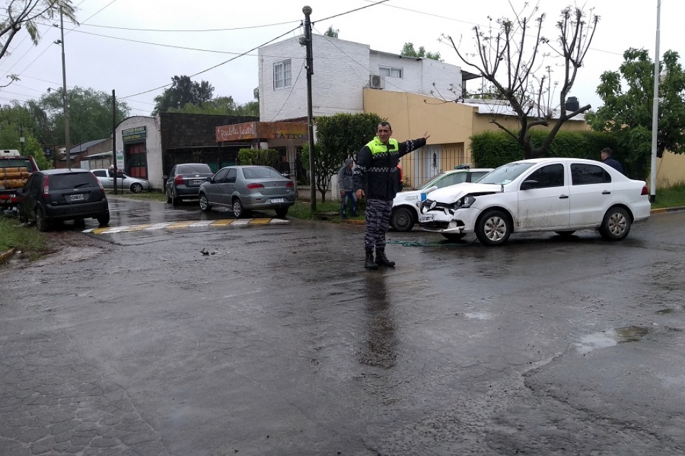 VÍDEO: mediodía accidentado en Cañuelas