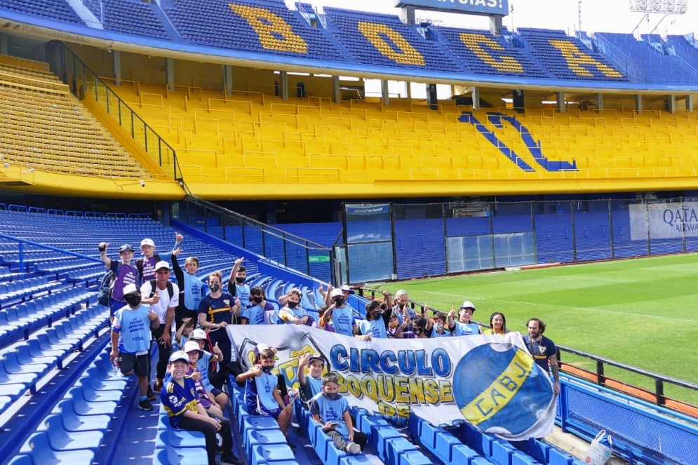  Escuelitas Municipales de Fútbol visitaron la Bombonera