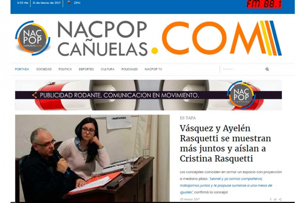 NacPop presentó su nuevo portal de noticias