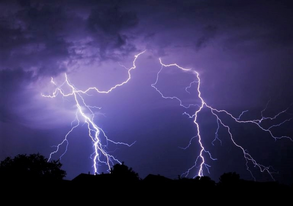 El SMN pronostica tormentas eléctricas.