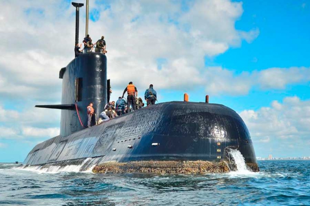 El Submarino ARA San Juan. 