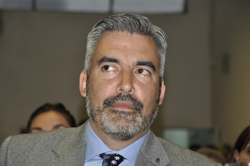 Carlos Álvarez dio el mensaje de JxC. El concejal endureció su posición.