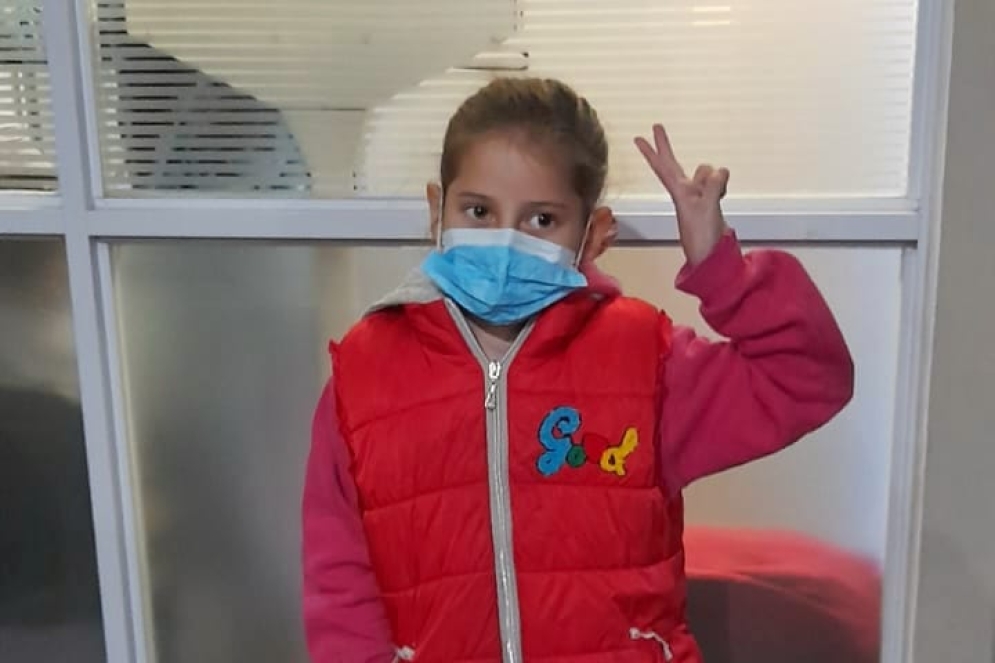 Sofía había sido internada con bronquitis el pasado jueves 11.