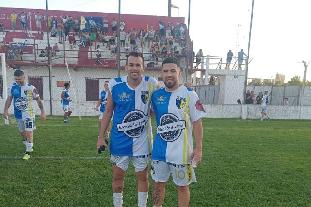 El domingo, Fernando Sánchez y Franco Quinteros volvieron a  jugar en el Arín, como en los viejos tiempos.