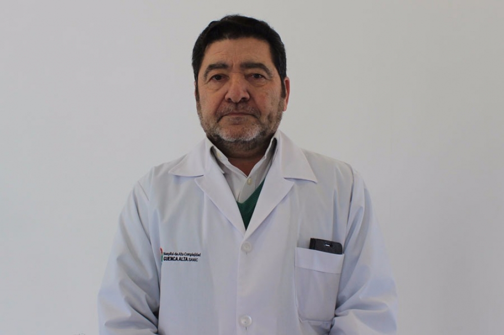 José Spala, Director Ejecutivo del Hospital Regional. 