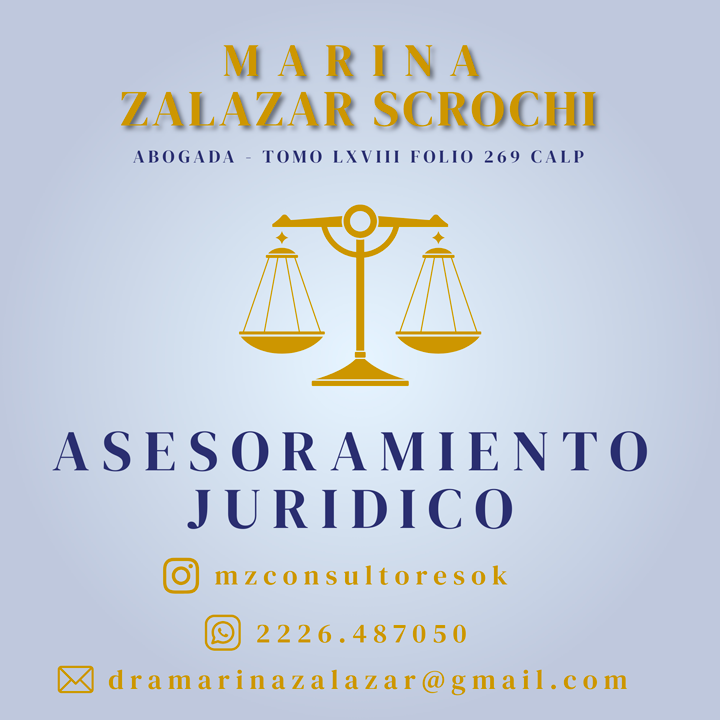 Aviso Marina Zalazar Scrochi