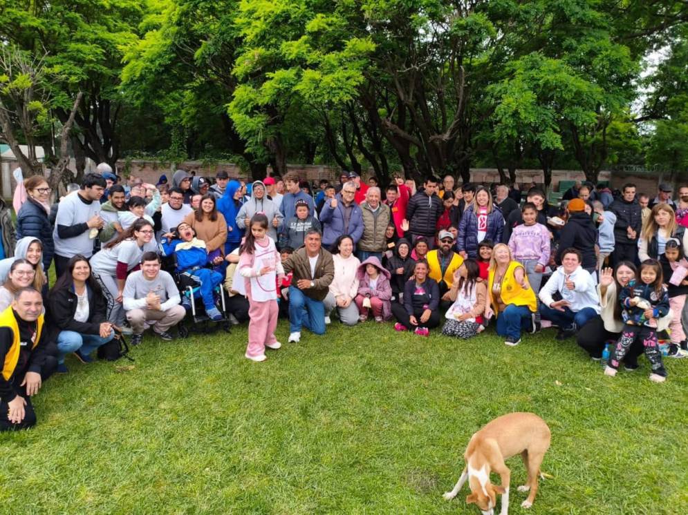 Una de las tantas postales que dejó la jornada.