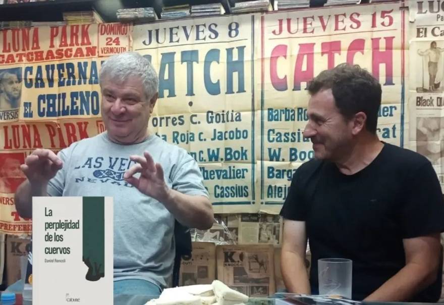 Daniel Roncoli presenta “La perplejidad de los cuervos” en Cañuelas