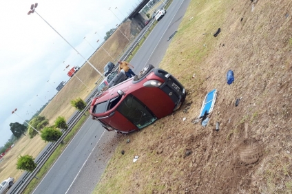 Accidente en la Autopista Ezeiza-Cañuelas
