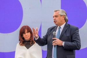 El presidente y la vice, Cristina Fernández, habrían almorzado el sábado en Olivos.