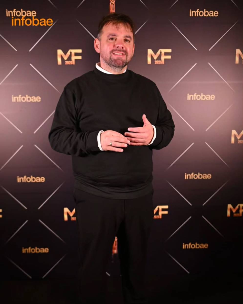 Enzo en la "red carpet".