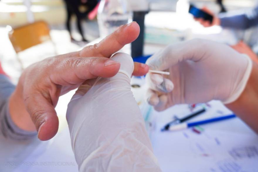 Jornada de test de Sífilis y VIH en Máximo Paz