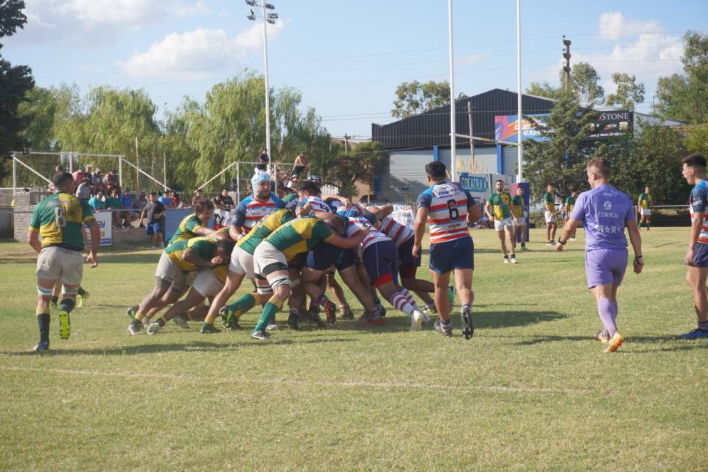 Una de las postales del partido.