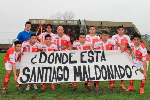 Cañuelas y un claro mensaje: ¿Dónde está Santiago Maldonado?
