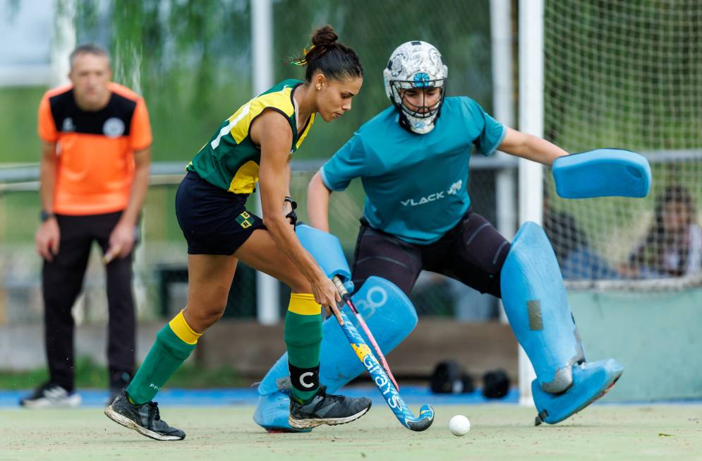 Valentina Pangerc marcó un gol en el triunfo frente a Banfield. (FOTO; Las Cañas - Rodrigo Jaramillo).