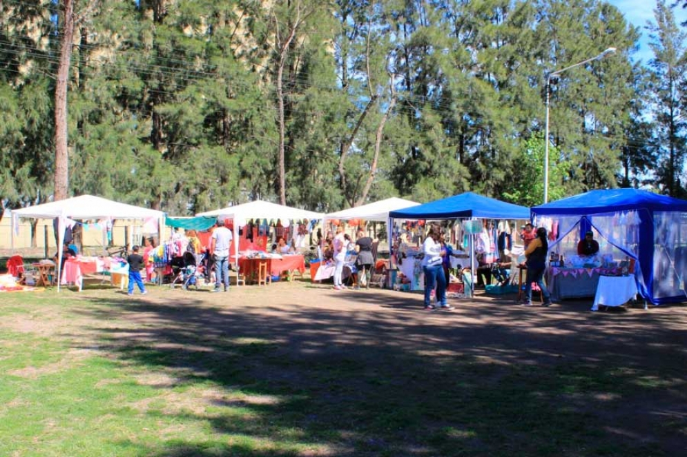 Más de 40 expositoras estuvieron presentes en el Parque de la Salud. 