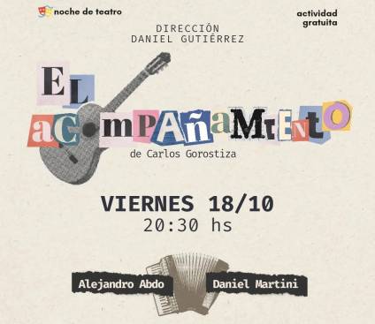 Viernes de teatro gratuito: 