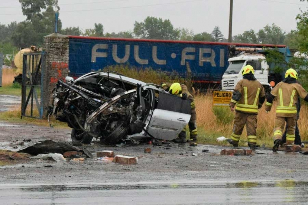 Falleció una menor en un accidente