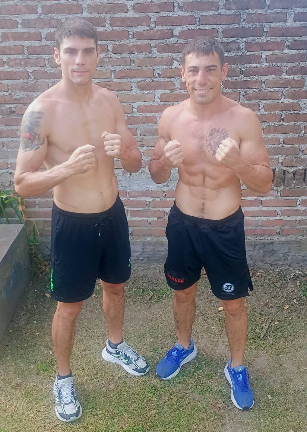 Claudio y Jes&uacute;s se preparan a full.