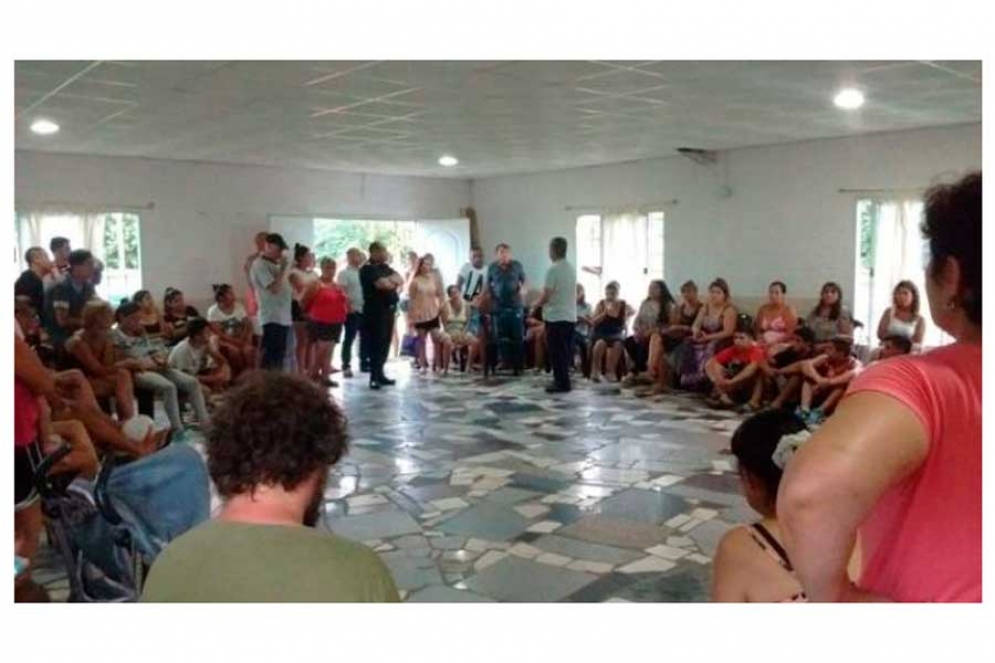 Reunión por inseguridad en Petión