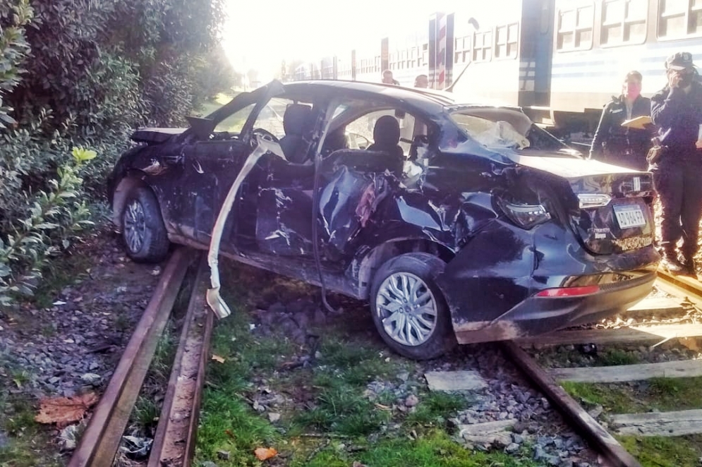 El accidente sucedió a las 9:45 del miércoles.