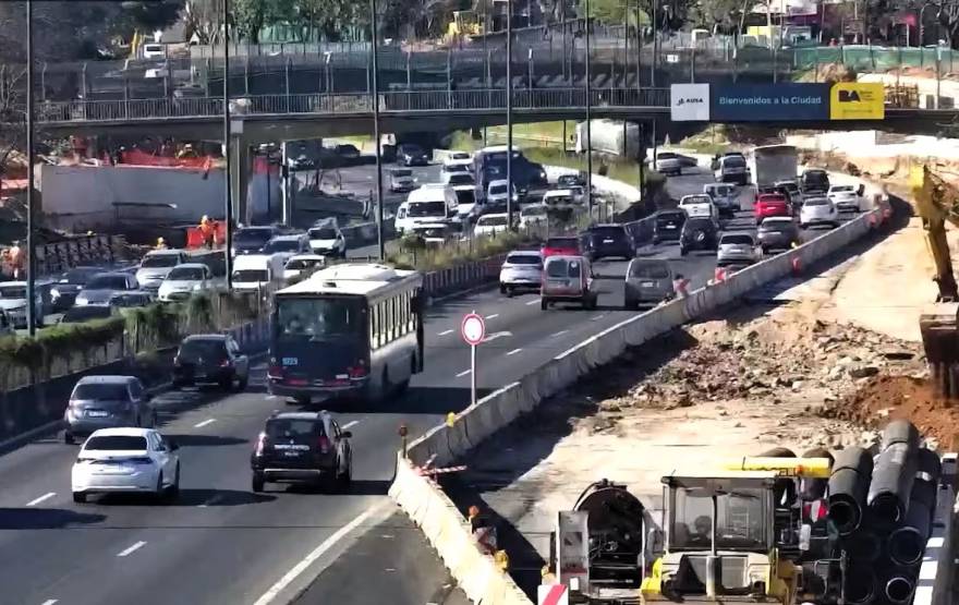 La Autopista Dellepiane estará cortada todo el fin de semana largo