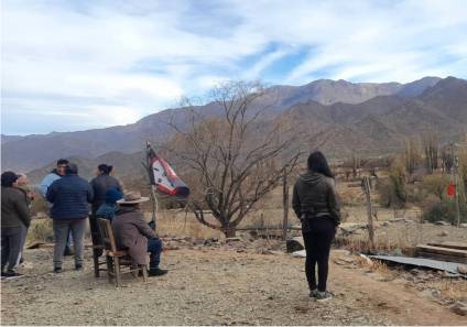 Con un operativo ilegal, arrasaron con una comunidad diaguita en Salta