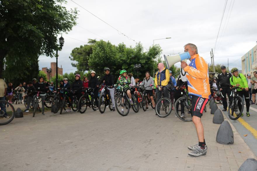 Con récord de asistentes, se realizó la 42º Bicicleteada a Luján