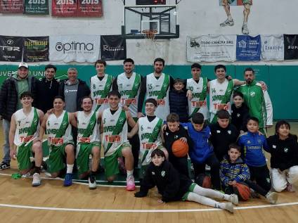 Básquet: Juventud Unida volvió a perder, pero cumplió el objetivo