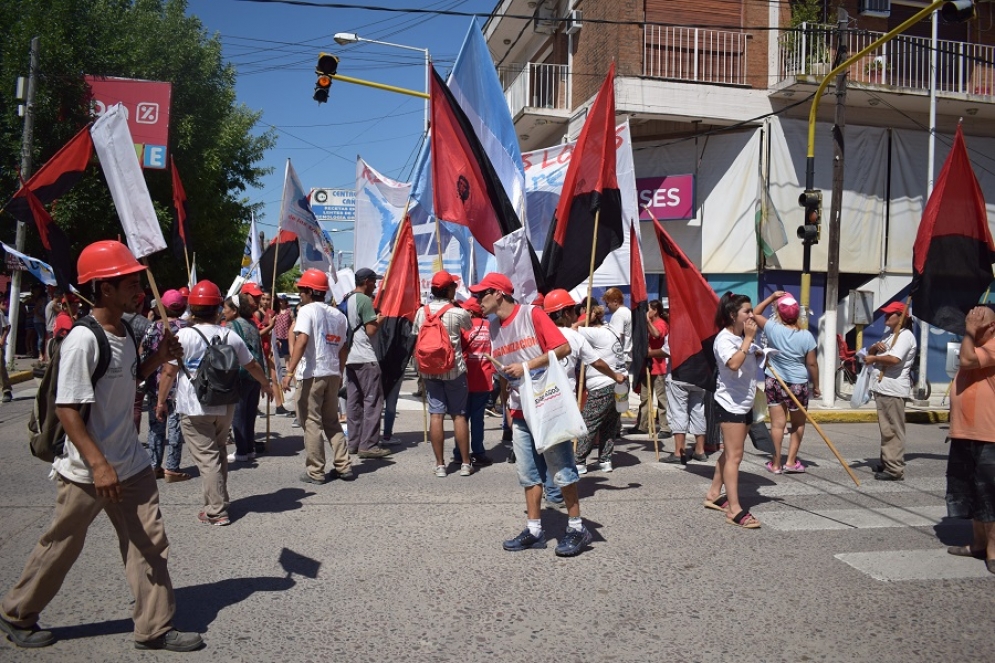 Jornada de lucha en las puertas de Anses