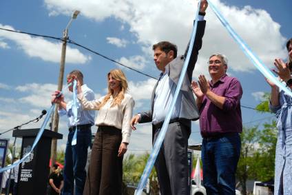 Kicillof encabezó la apertura de la Expo Cañuelas y Fiesta del Dulce de Leche