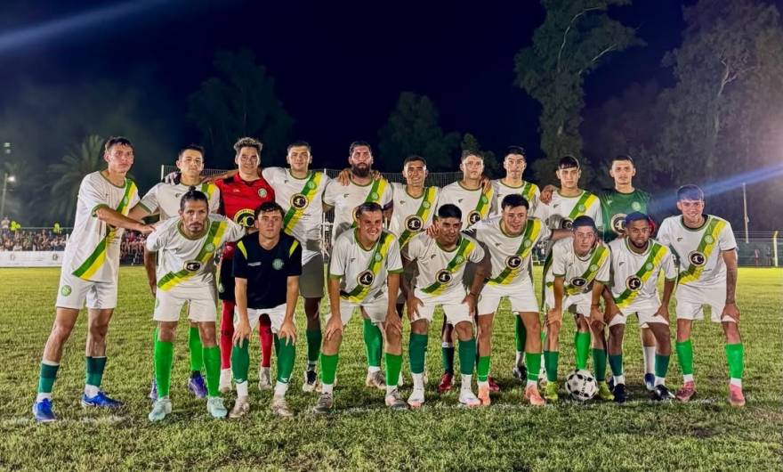 Liga de Lobos: Uribelarrea FC se iluminó y se metió a la final