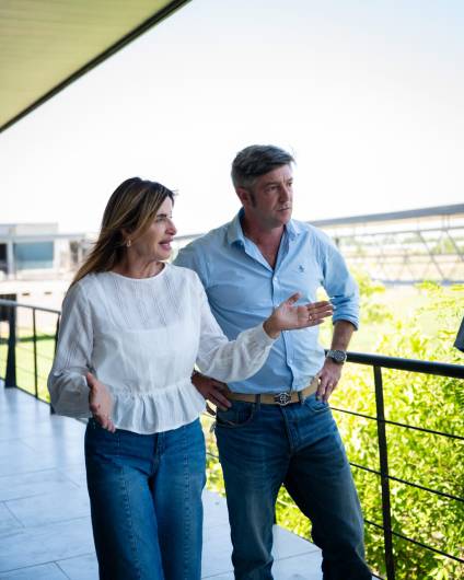La intendenta Marisa Fassi recorri&oacute; las instalaciones del Mercado Agroganadero de Ca&ntilde;uelas