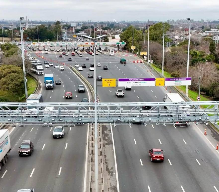 Anunciaron un cierre total de la autopista 25 de Mayo