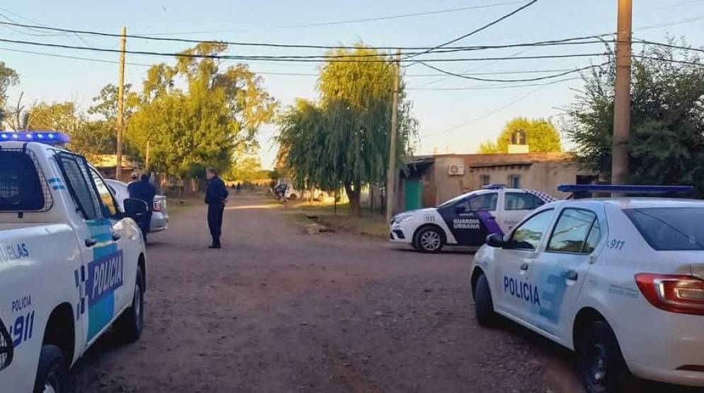 Participaron tres fuerzas de seguridad en el predio de Echeverria y Laprida.