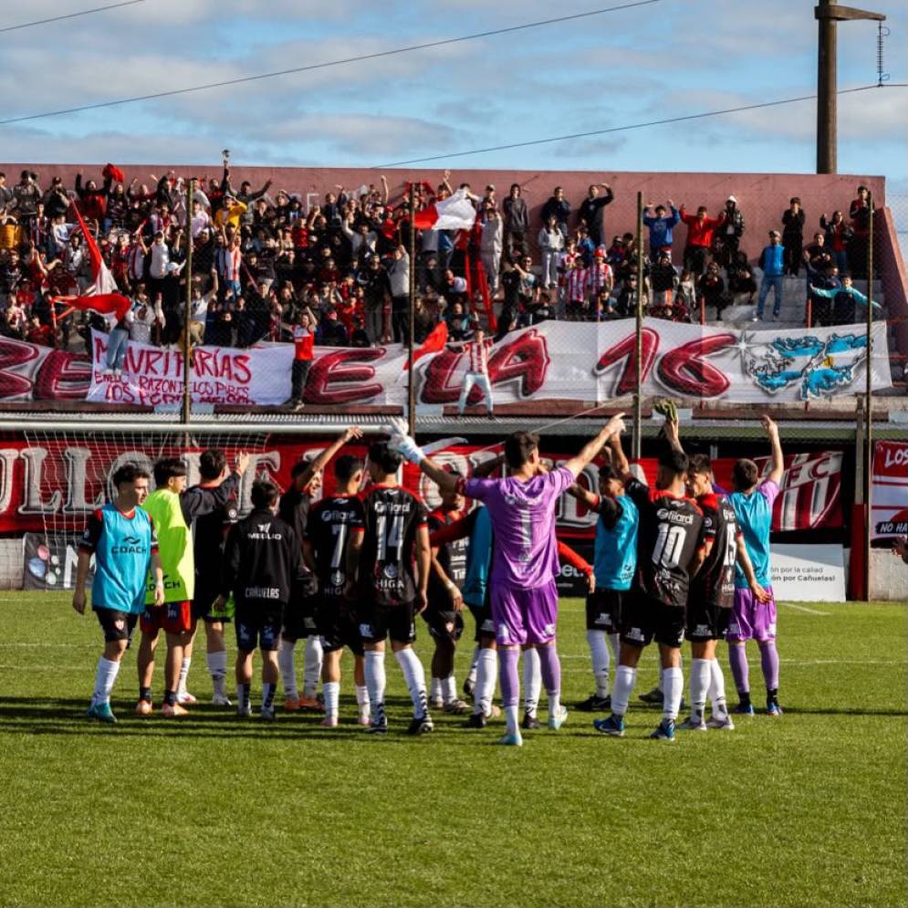 Ca&ntilde;uelas clasific&oacute; a 4&deg; de Final y a la Copa Argentina. (FOTO: Prensa CFC). 