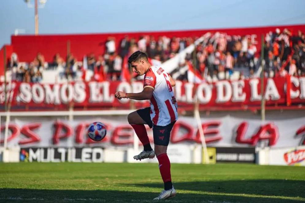 Floris brindó declaraciones tras el partido. Ph: prensa CFC.