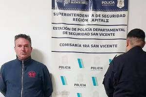 El candidato de Milei, preso. 