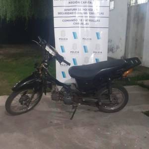 La Keller 110 en la que iban los dos pibitos de 14 años.