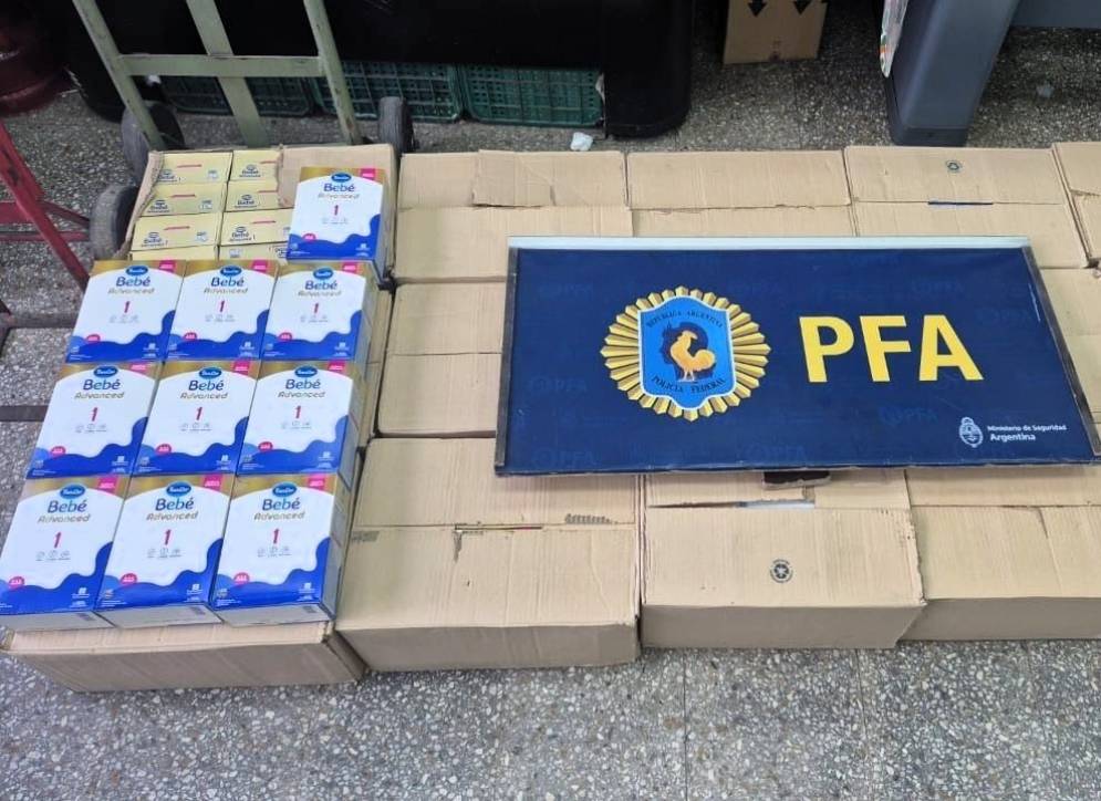 La banda falsificaba la leche de f&oacute;rmula "Sancor".