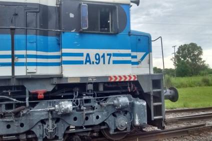 Un joven murió tras ser arrollado por el tren en Vicente Casares