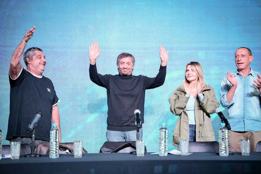 Máximo Kirchner habló en Cañuelas y tiró con munición pesada