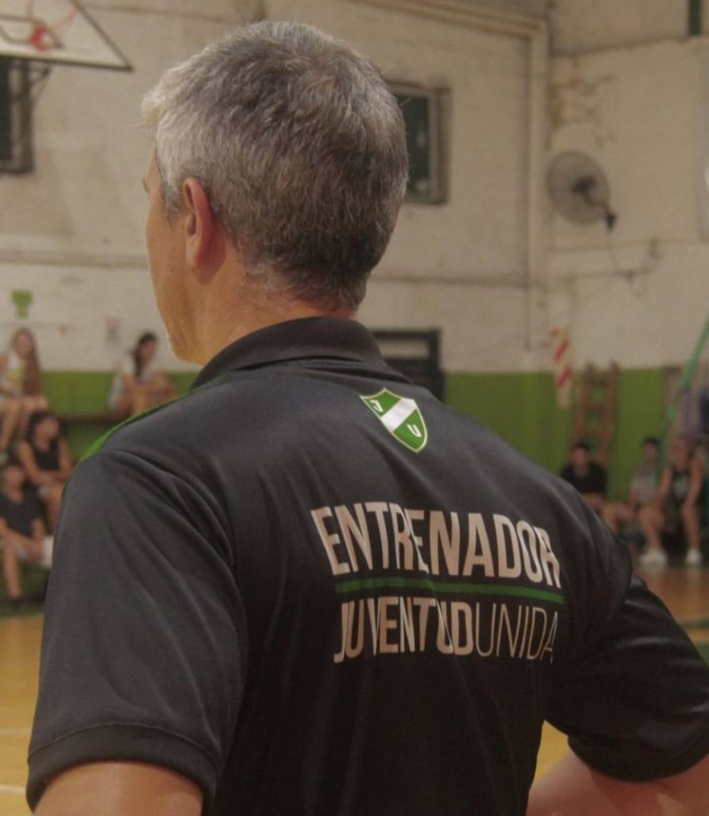 Amundarain, DT de Masculino, siguió las acciones de cerca.