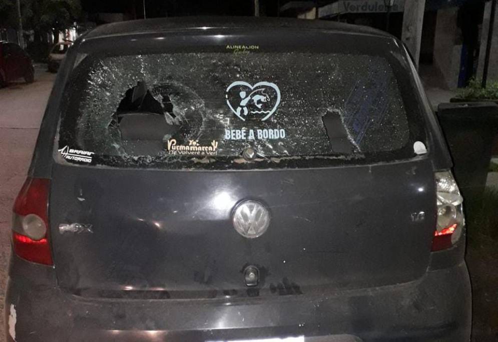 Así quedó el Volkswagen Fox.