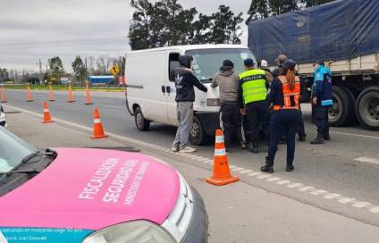 Controles viales: más de 100 infracciones y un detenido por una causa de abuso sexual