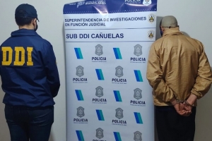 El acusado, detenido en la Sub DDI Cañuelas.