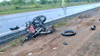 Un motociclista murió tras chocar con un camión en Ruta 3