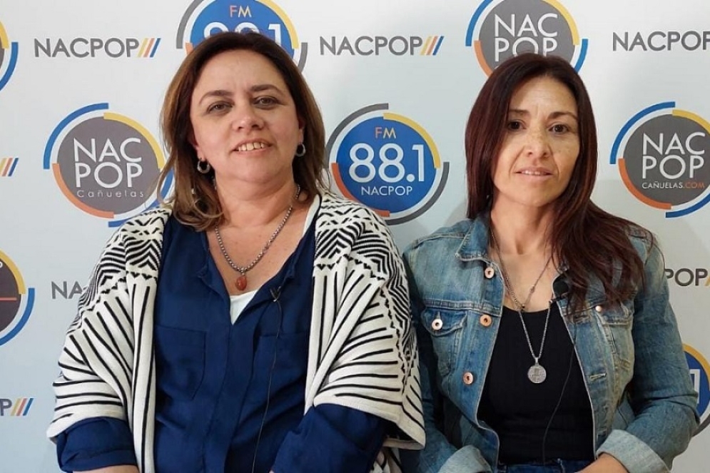 Natalia Blasco y Lorena Aguirre.